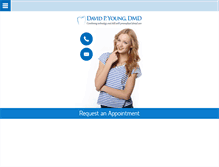 Tablet Screenshot of davidyoungdmd.com